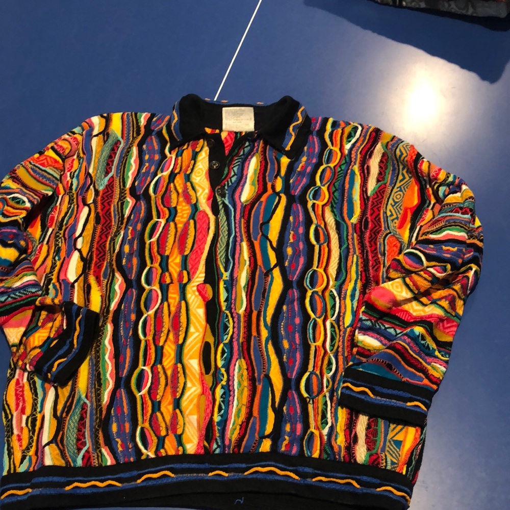 COOGI sweater multicolor with buttons